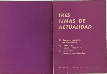 Tres temas de actualidad